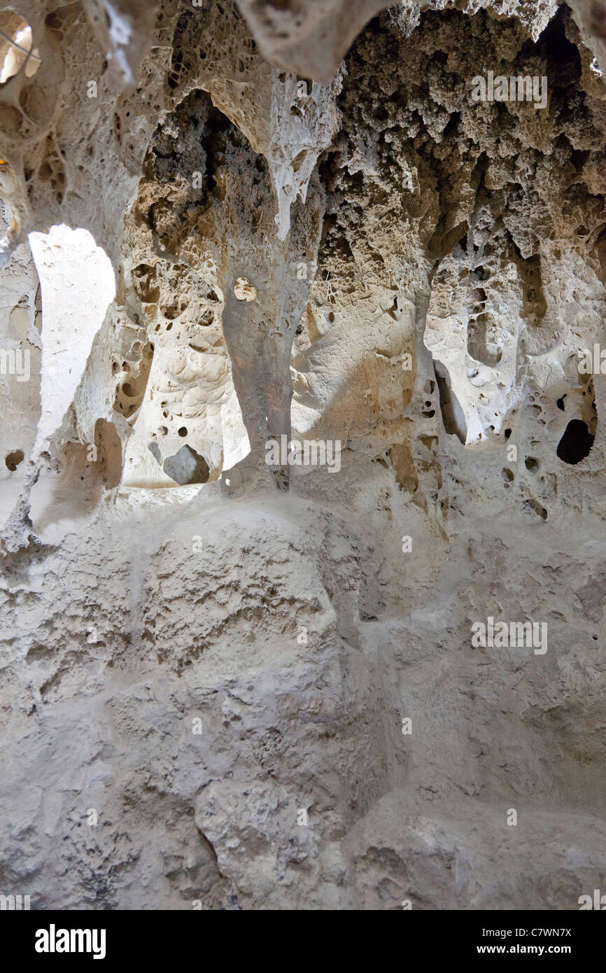La fantastica Grotta di Galaxy, vicino a San Pedro de Quemez, scoperto nel 2003. Foto Stock