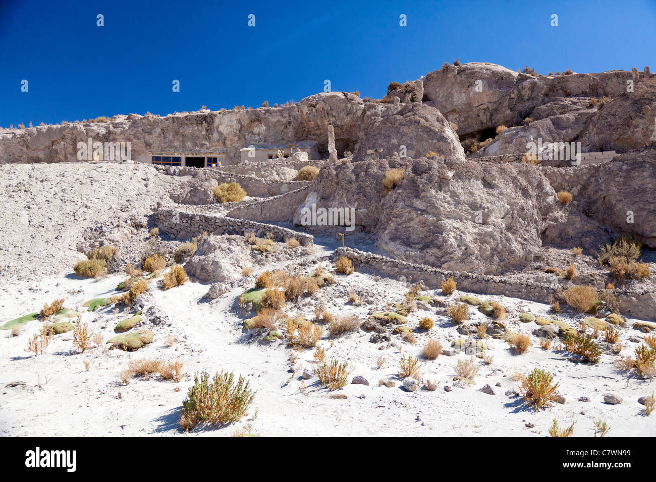 Ingresso alle grotte di Galaxy, vicino a San Pedro de Quemez, Bolivia Foto Stock