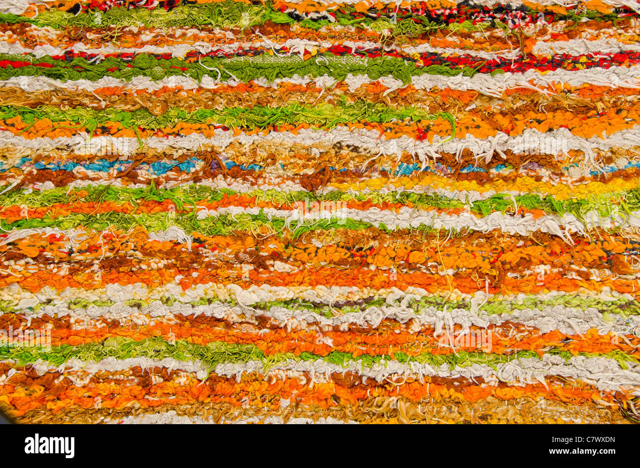 Tappeti fatti a mano il frammento lo sfondo e i colori Foto Stock