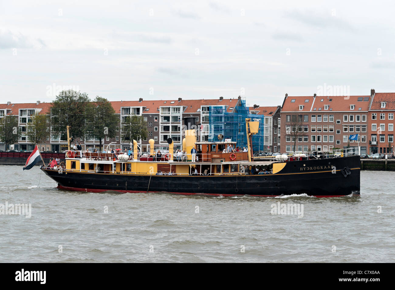 Il piroscafo Hydrograaf a Rotterdam. Foto Stock