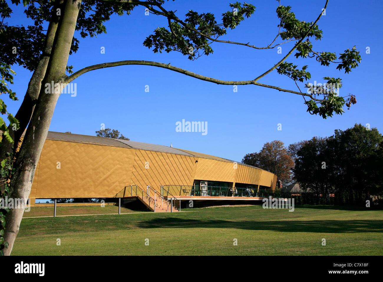 Firstsite, il nuovo centro delle arti a Colchester.firstsite è un arti visive contemporanee organizzazione basata in Colchester Foto Stock