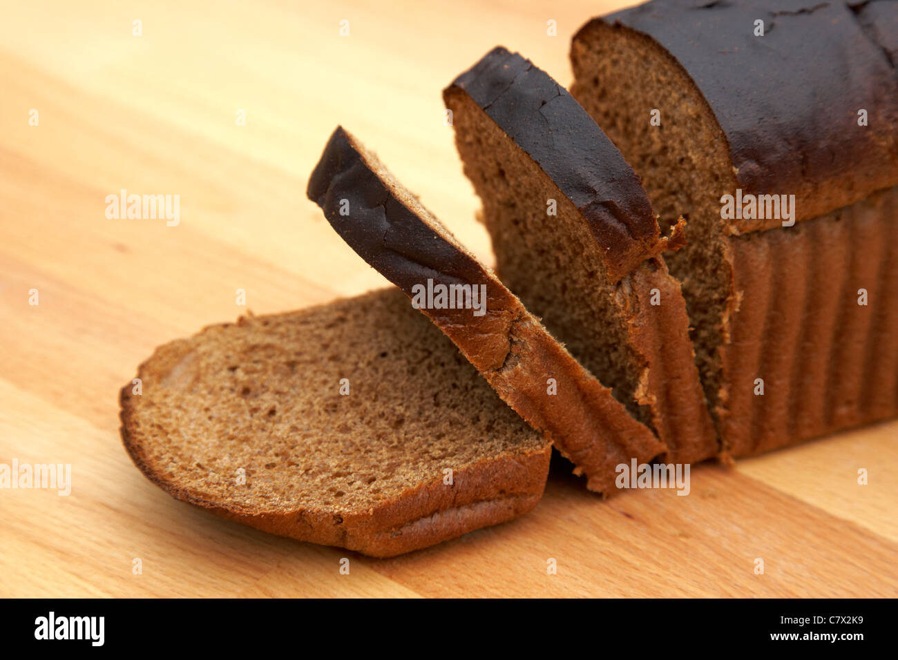 Veda il pane un malto di pane venduto in Irlanda del Nord. Foto Stock
