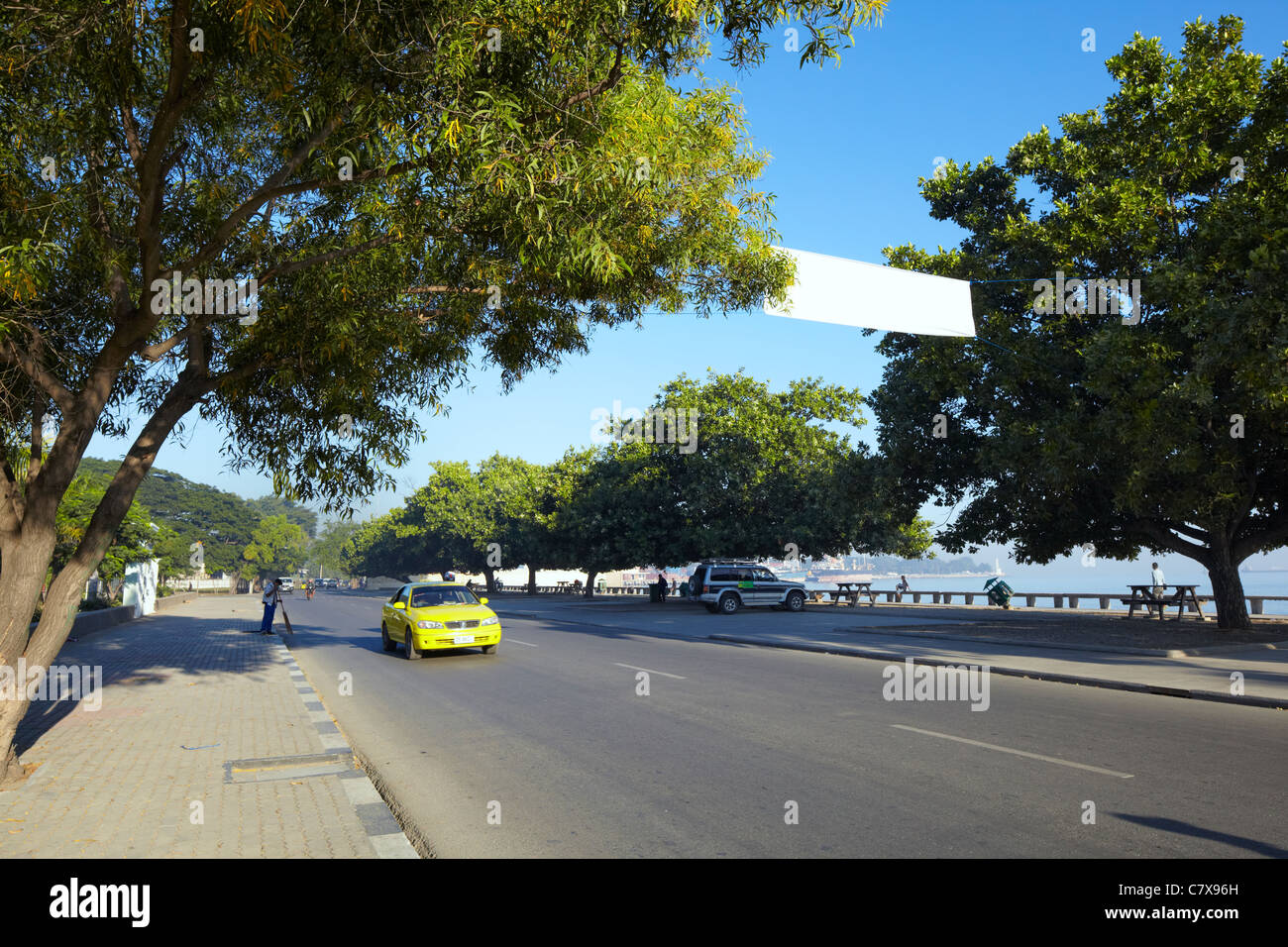 Avenida Alves Aldeia, Dili, Timor orientale, Asia Foto Stock