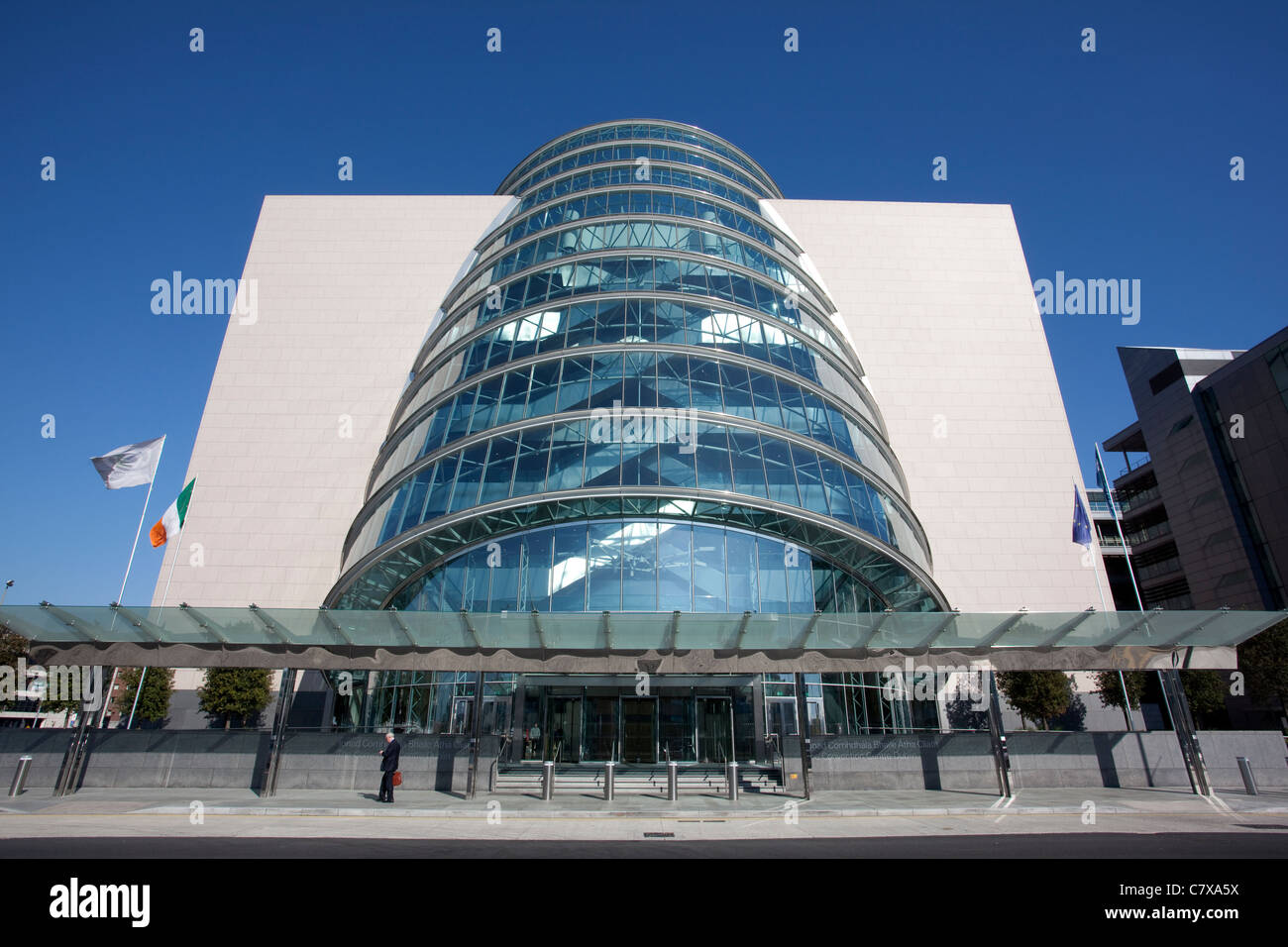 Il Centro Congressi di Dublino, Irlanda. Foto:Jeff Gilbert Foto Stock