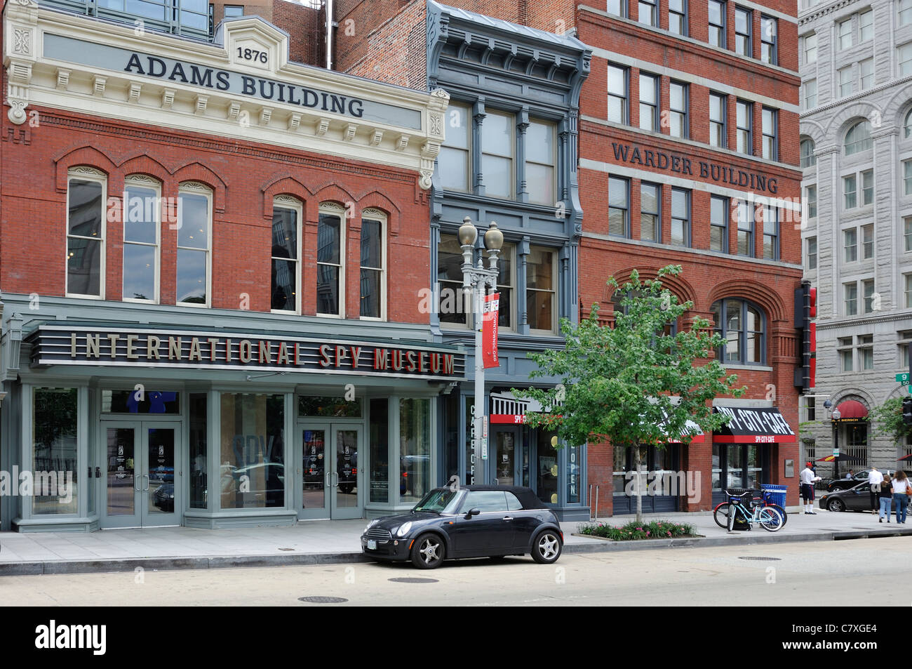 International Spy Museum F SAN NW, Washington DC, Stati Uniti d'America Foto Stock