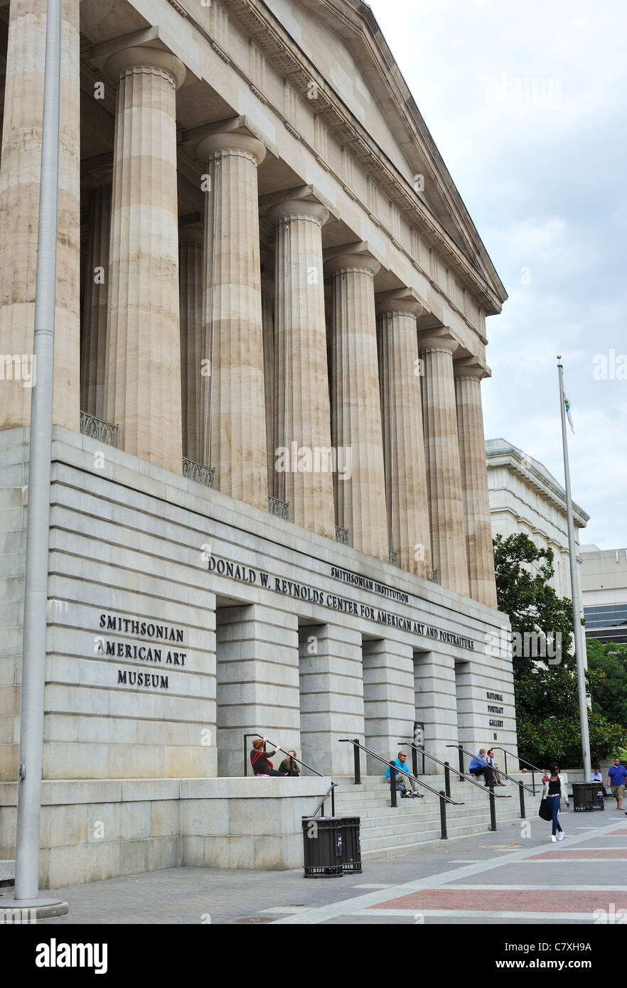 Donald W. Reynolds Centro per l'arte americana e la ritrattistica parte del Smithsonian Gallery Place Washington DC USA Foto Stock
