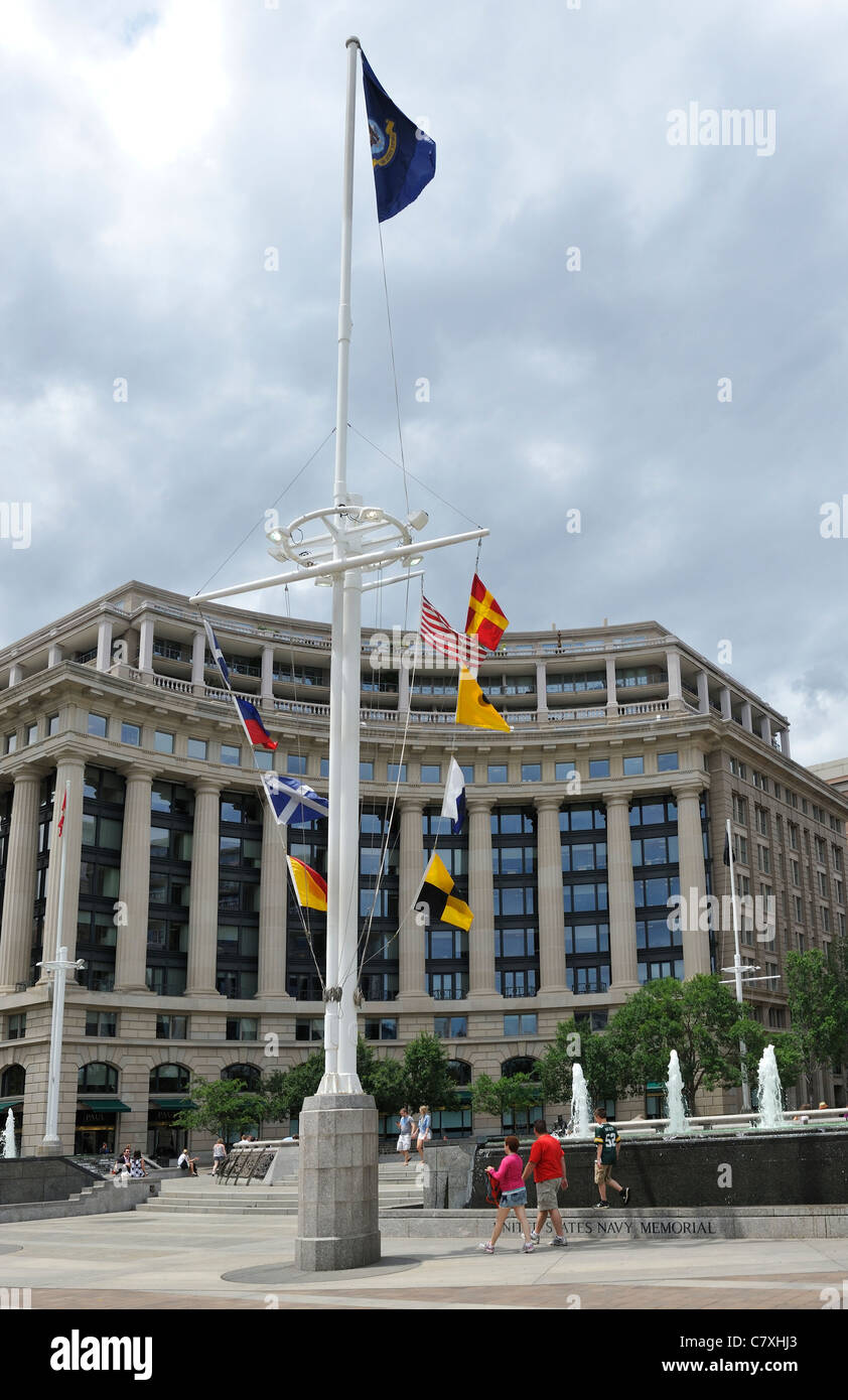 US Naval Heritage Center Pennsylvania Avenue NW Washington DC Foto Stock