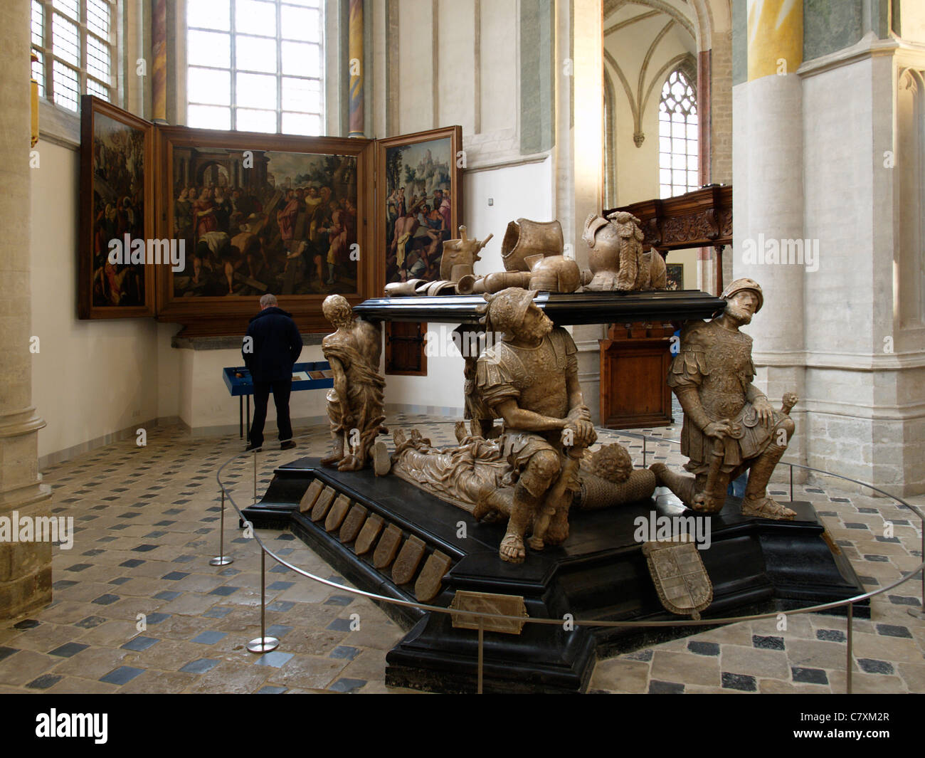 La tomba cappella o principe della cappella della famiglia di Nassau, gli antenati della famiglia reale olandese, è raramente aperta al pubblico. Foto Stock