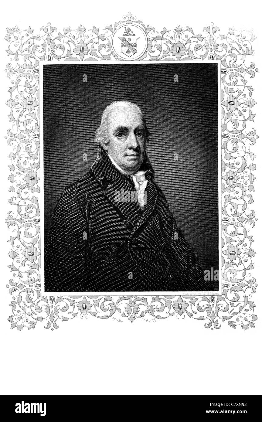 Dugald Stewart 1753 1828 il filosofo scozzese professore di matematica matematica Università di Edimburgo Foto Stock