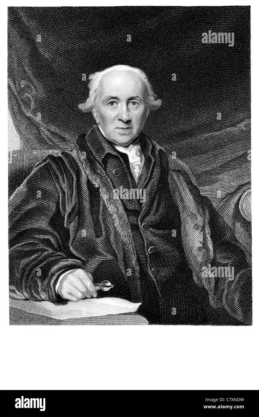 John Julius Angerstein 1732 Gennaio 1823 London merchant sotto scrittore patrono delle belle arti di dipinti di collettore Galleria Nazionale Foto Stock