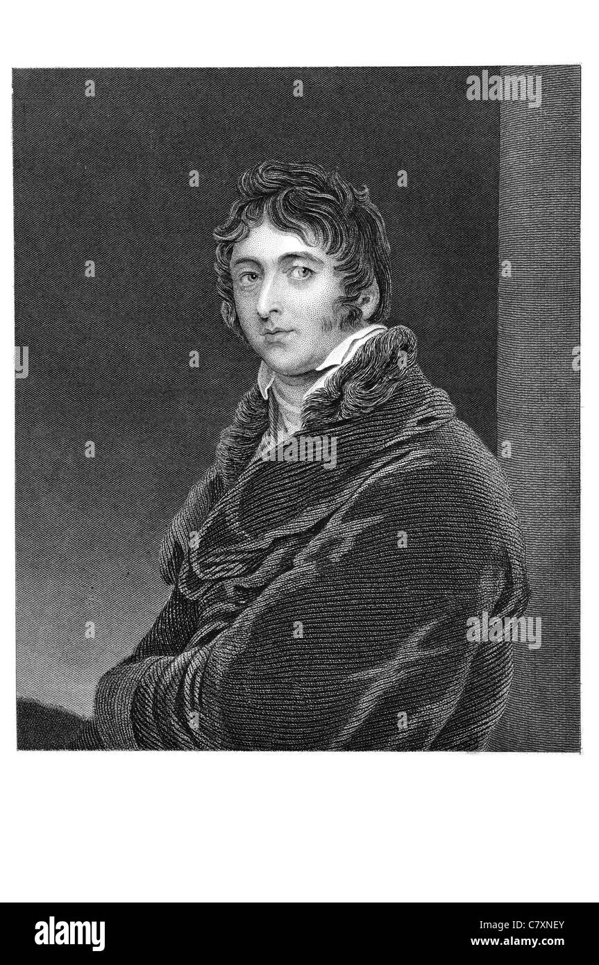 William Agnello 2a Viscount Melbourne 1779 1848 British statista Whig Home Secretary Primo Ministro politico politica politico Foto Stock