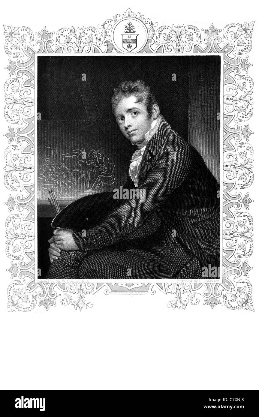 Sir David Wilkie 1785 1841 Scottish pittore arte storica dipinta la pittura di genere Royal Academy Foto Stock