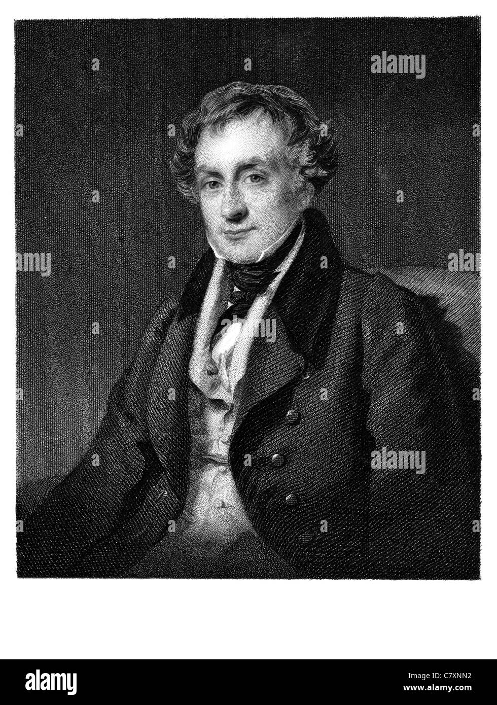 Sir William Lawrence 1Baronet 1783 1867 chirurgo inglese Presidente Royal College of Surgeons di Londra chirurgo Serjeant Regina Foto Stock