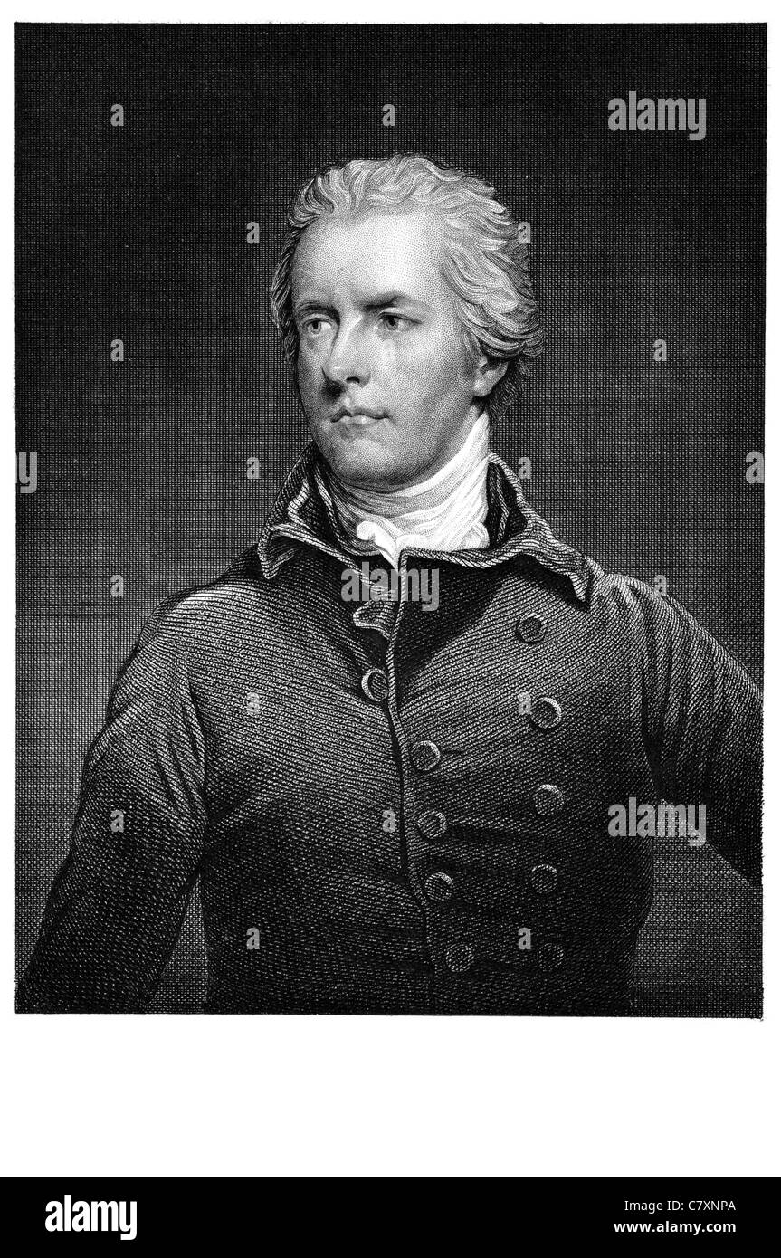 William Pitt il giovane 1759 1806 politico britannico il Primo Ministro il Cancelliere dello Scacchiere Consiglio Privy Politic politica Foto Stock