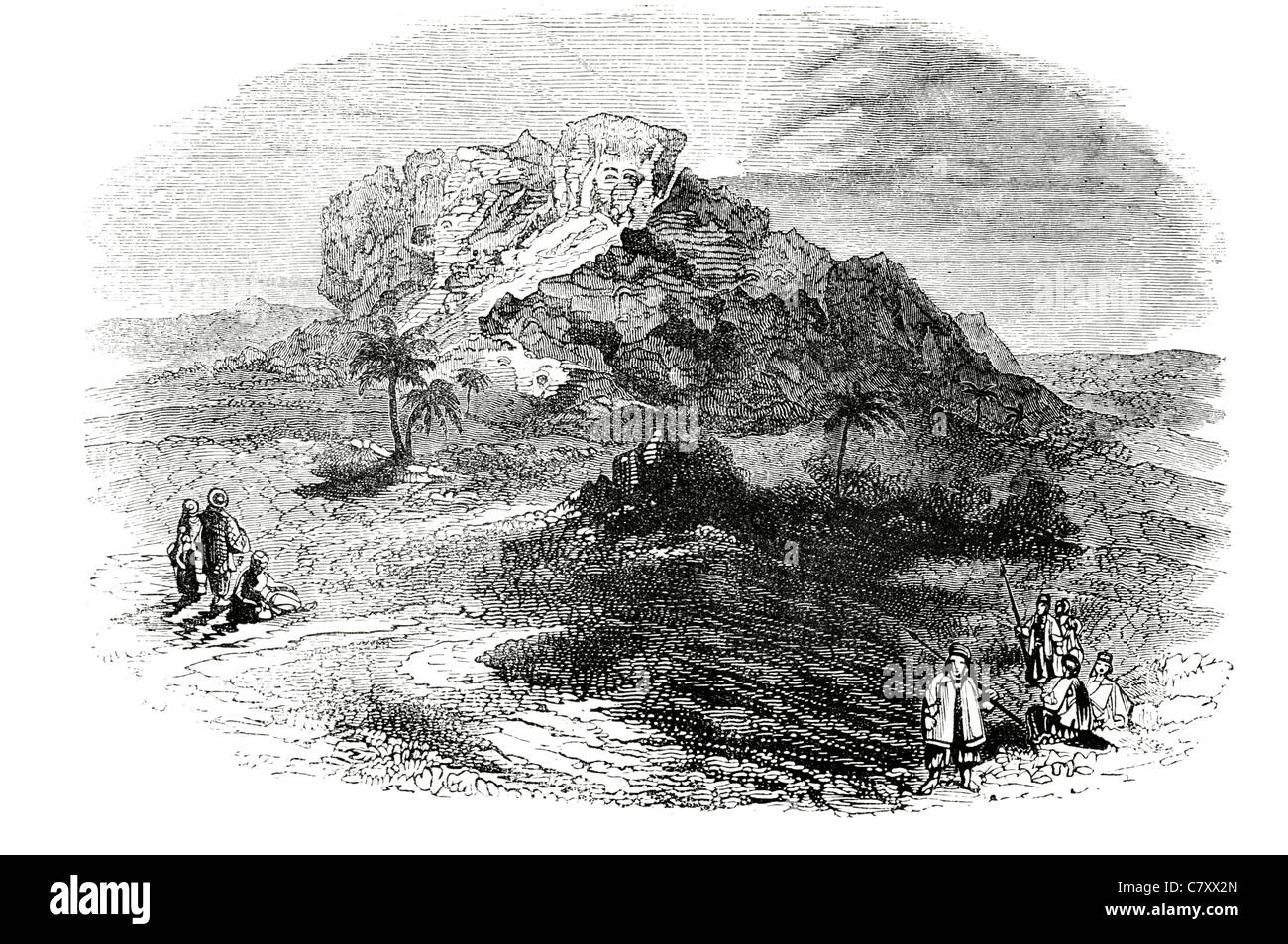 La desolazione di Babilonia Amorreo dinastia babilonese di sette meraviglie del mondo antico Foto Stock