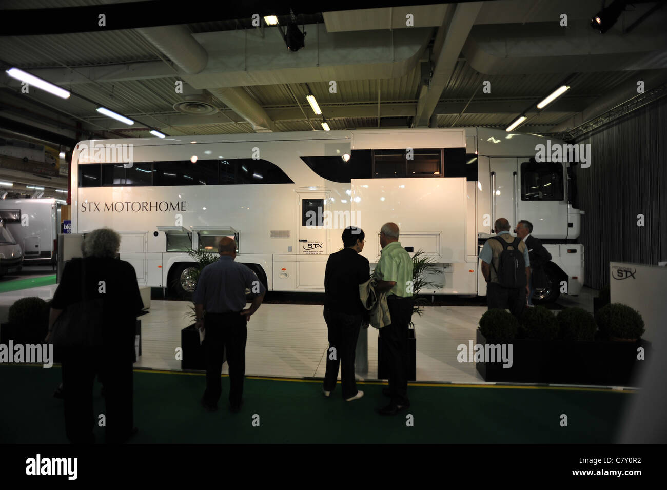 Salon des Vehicules des loisirs, attrezzature per il campeggio mostra e fiera di Parigi Le Bourget 2011 Foto Stock