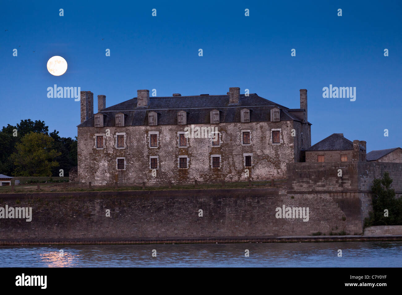 Stati Uniti d'America,New York, Youngstown, Old Fort Niagara Foto Stock