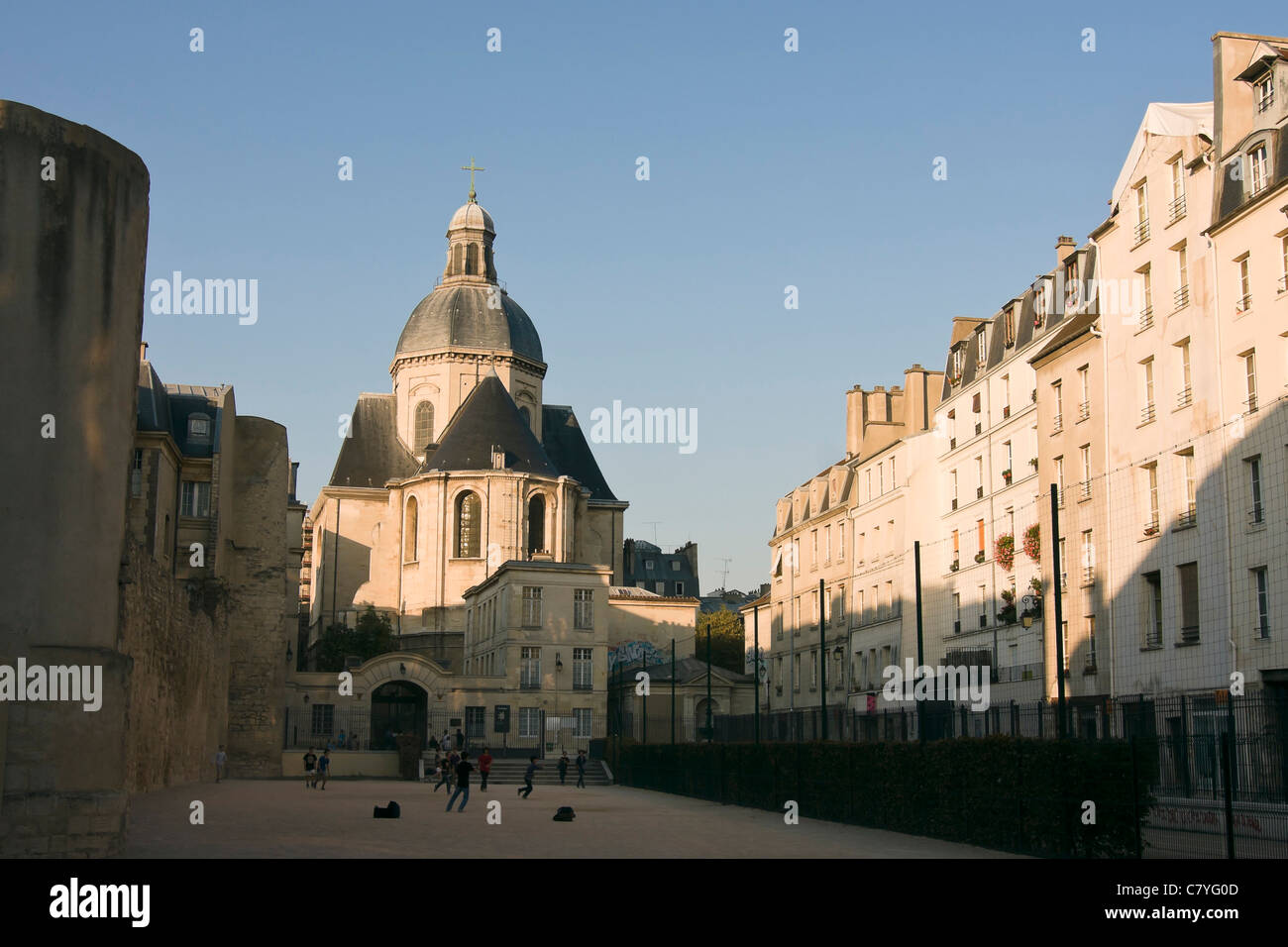 Saint-Paul Saint-Louis chiesa nel quartiere di Le Marais - Parigi, Francia Foto Stock