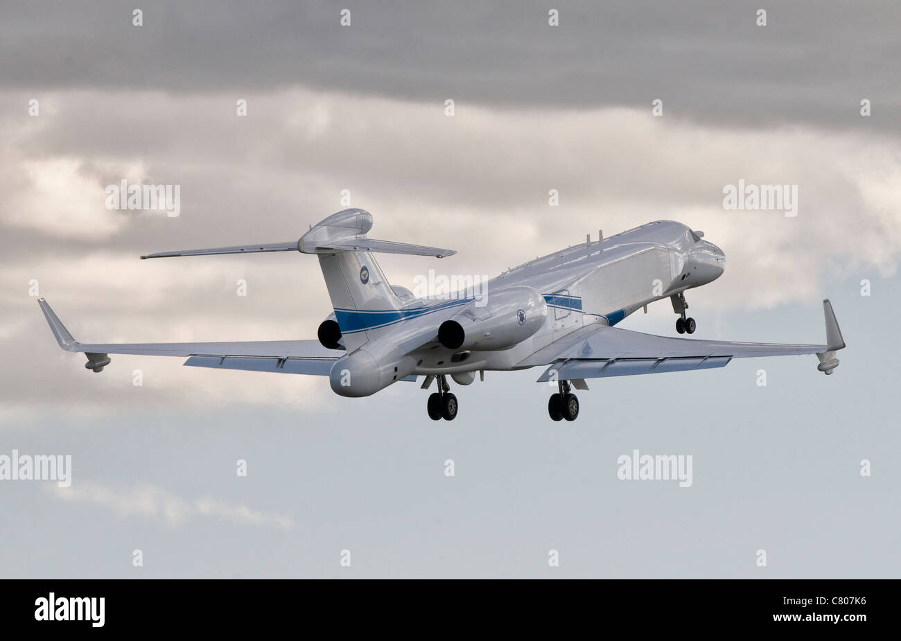 Un Gulfstream G550 Eitam della forza aerea israeliana. Foto Stock