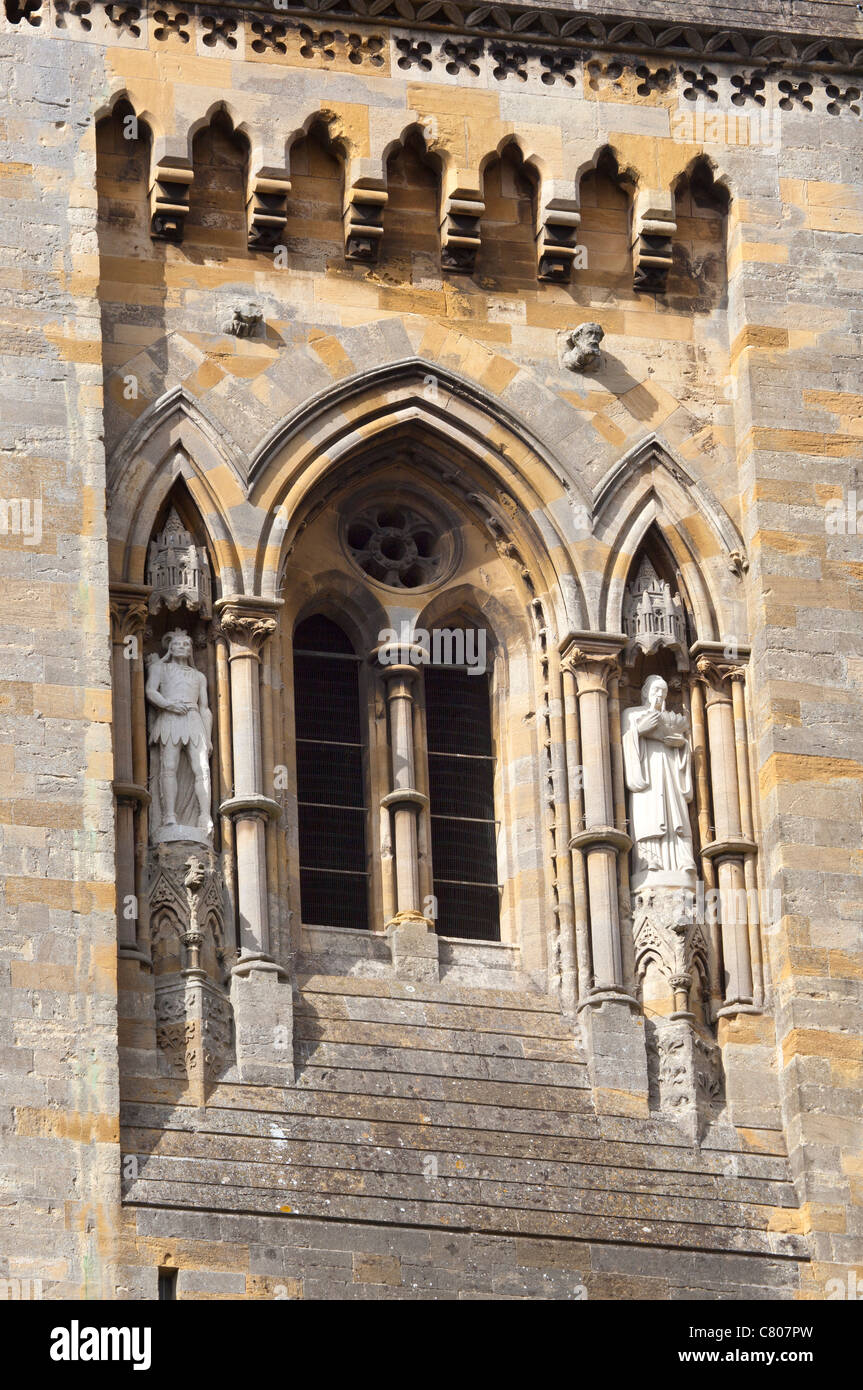 Cattedrale di Llandaff Cardiff Foto Stock