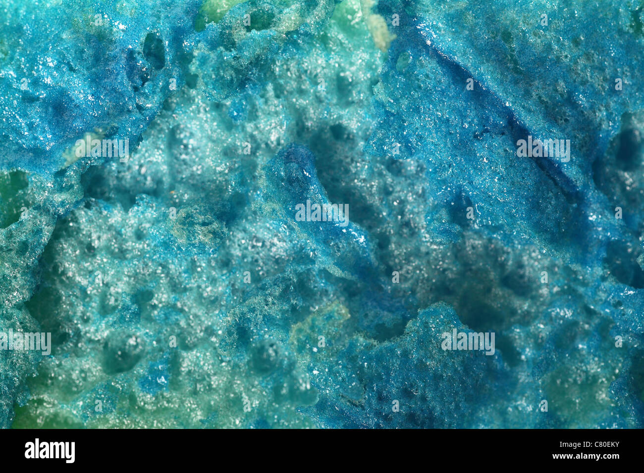 Spugna blu struttura sfondo texture Foto Stock