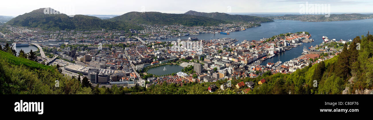 Norvegia, Bergen Foto Stock