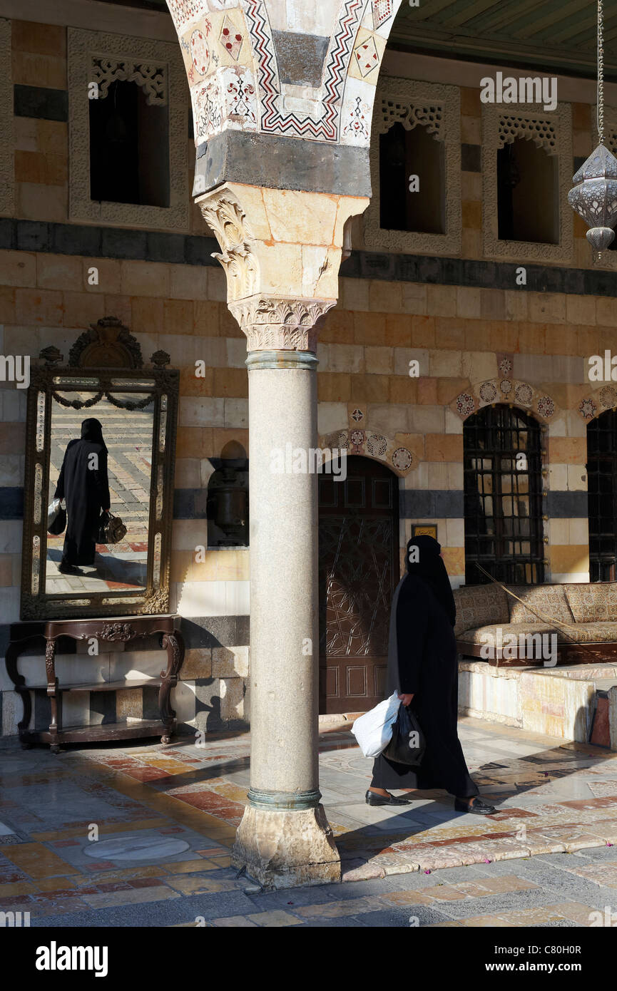 In Siria, a Damasco, Azem Palace. Foto Stock
