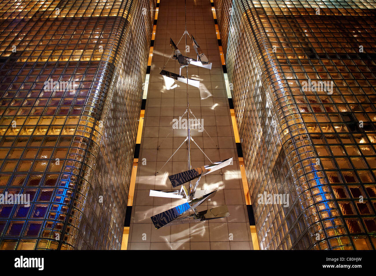 Giappone, Tokyo, Ginza, edificio Hermes Foto Stock