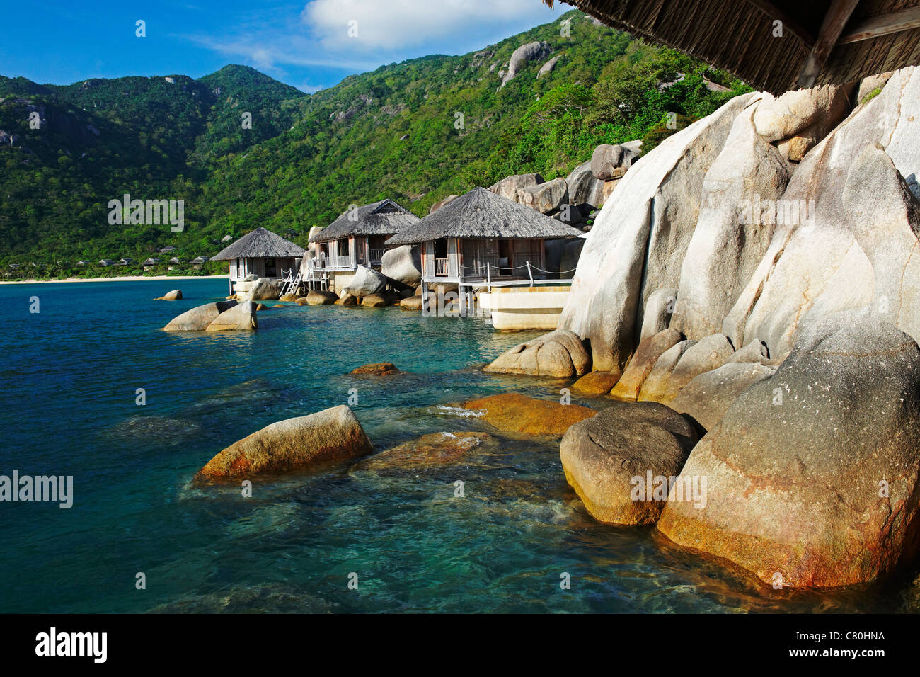 Il Vietnam, Nha Trang, Six Senses Hideaway Hotel Foto Stock