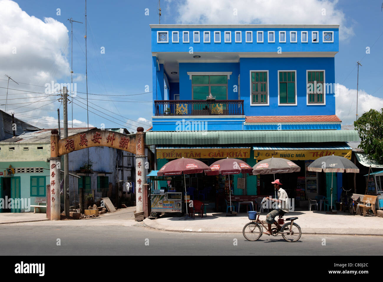 Il Vietnam, il Delta del Mekong, Soc Trang Foto Stock