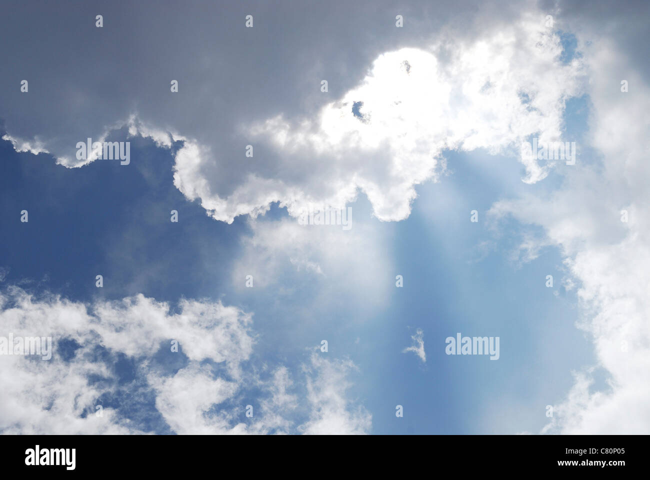 Cielo e nuvole Foto Stock