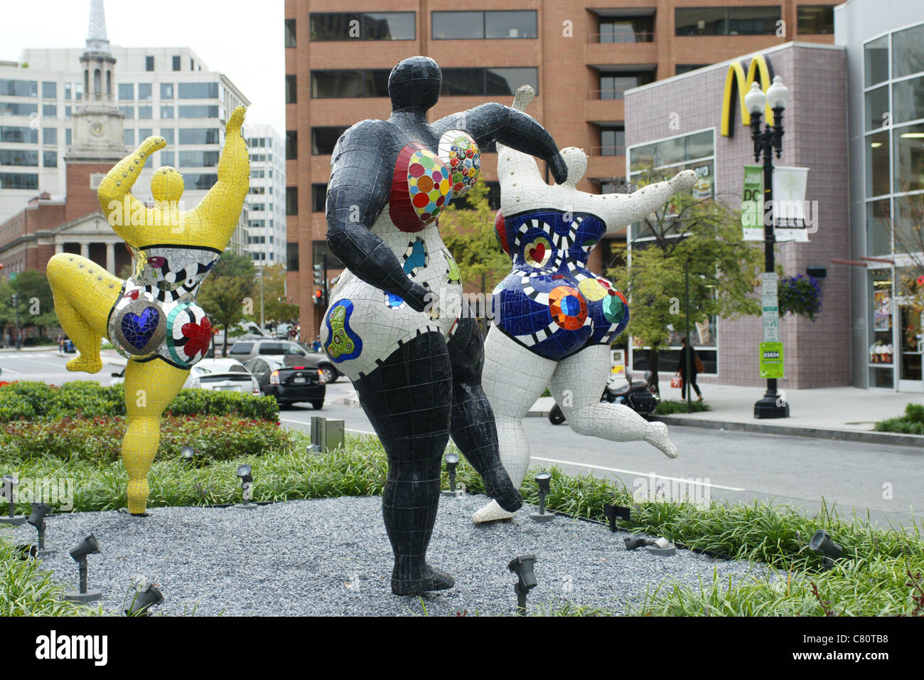 Arte pubblica a Washington DC Foto Stock