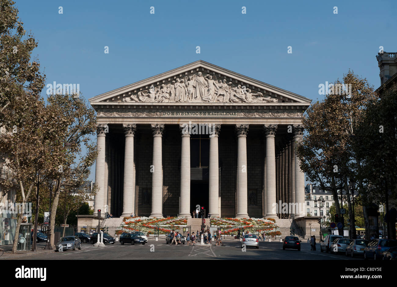 Parigi, Francia. St Marie Madeleine. Foto Stock