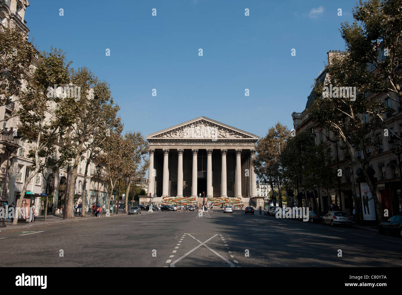 Parigi, Francia. St Marie Madeleine. Foto Stock