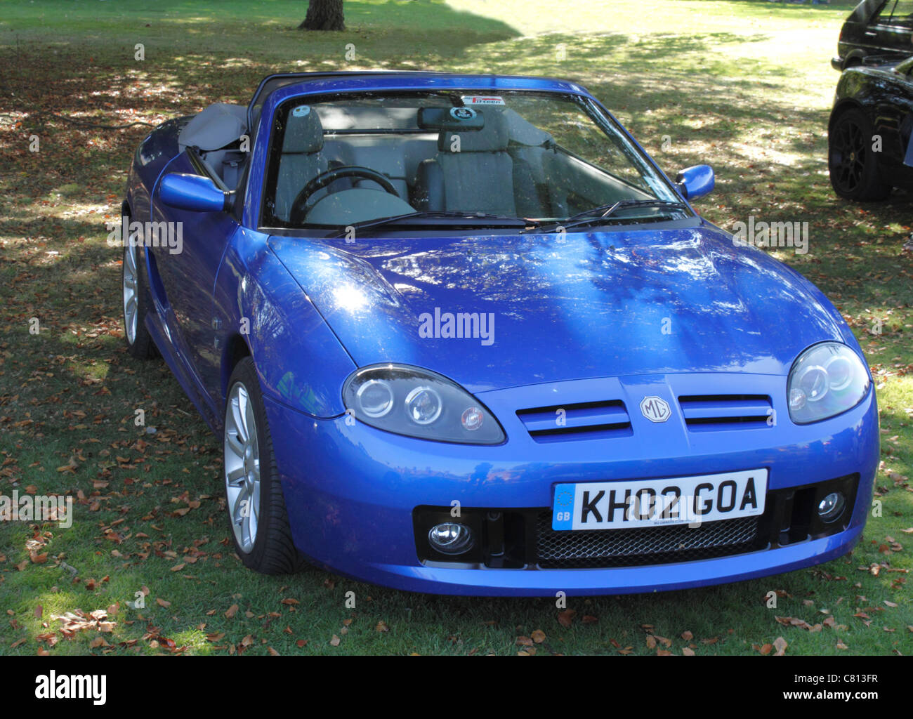 MG TF 160 al ATCCC Putteridge Bury Classic Car Show 2011 Foto Stock