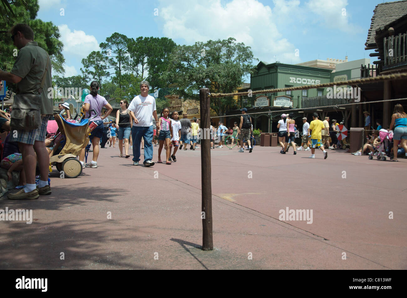 Walt Disney World Orlando Florida fl Mickey's jammin jingle parade regno animale Foto Stock