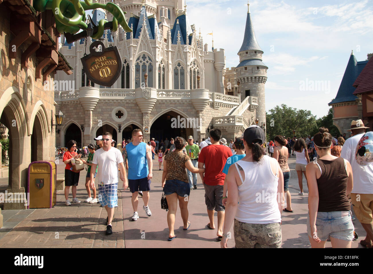 Walt Disney World Orlando Florida fl Mickey's jammin jingle parade regno animale Foto Stock