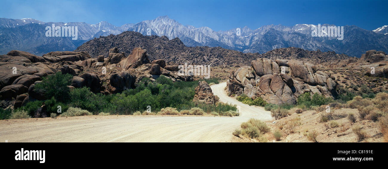 Alabama colline e Sierra Nevada, in California Foto Stock
