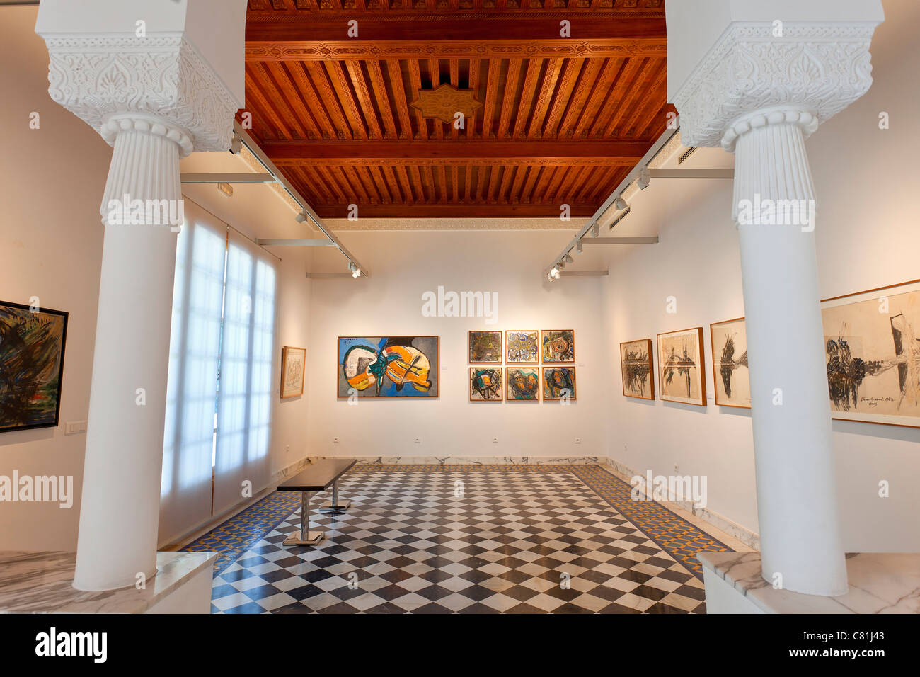 Il Marocco, Rabat, la Villa des Arts Foto Stock