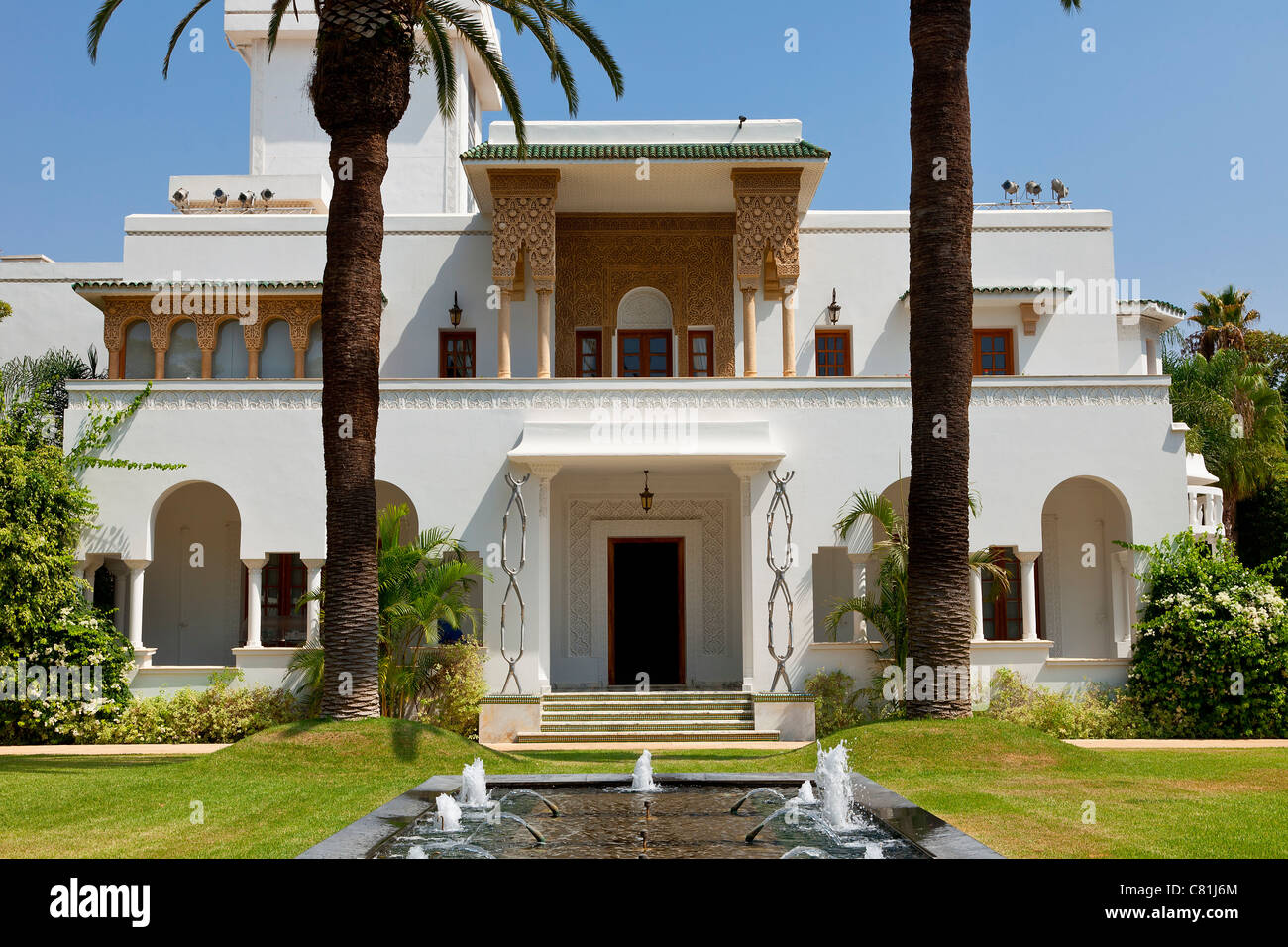 Il Marocco, Rabat, la Villa des Arts Foto Stock