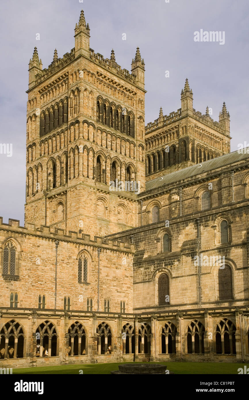 In Inghilterra la Cattedrale di Durham chiostri Foto Stock