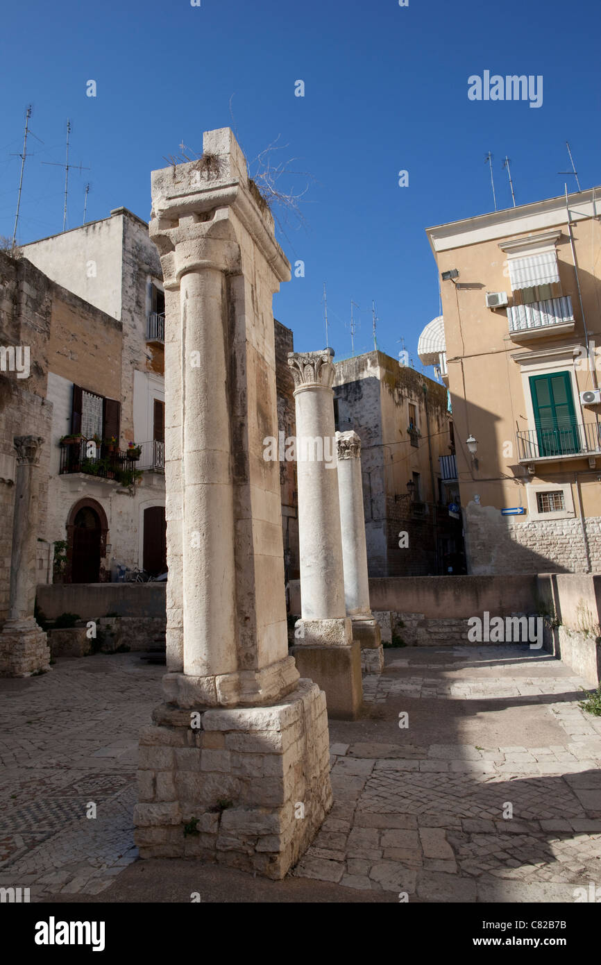Strade di Bari vecchia, Puglia Italia. Foto:Jeff Gilbert Foto Stock