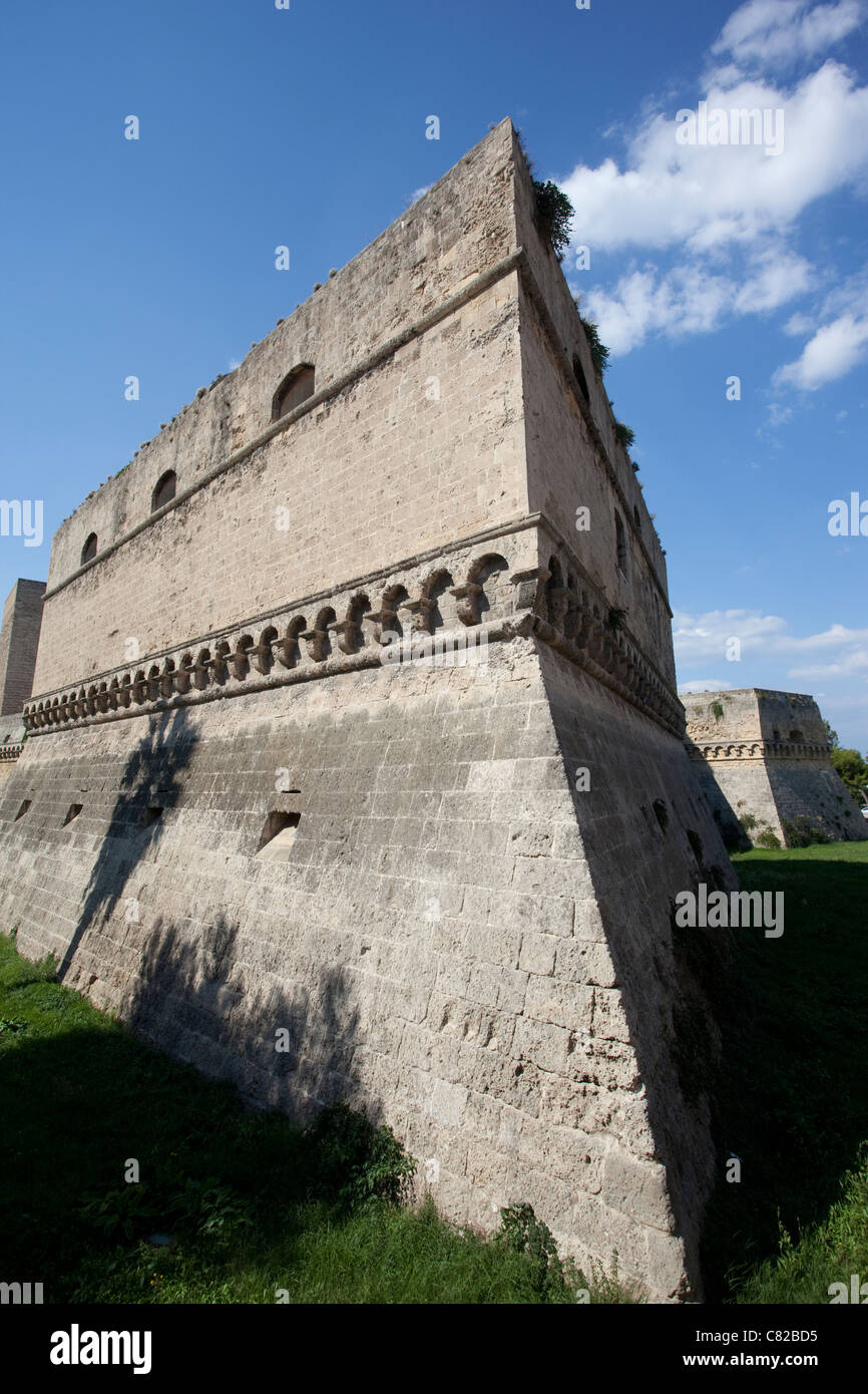 Castello Normanno Svevo di Bari vecchia, Puglia Italia. Foto:Jeff Gilbert Foto Stock