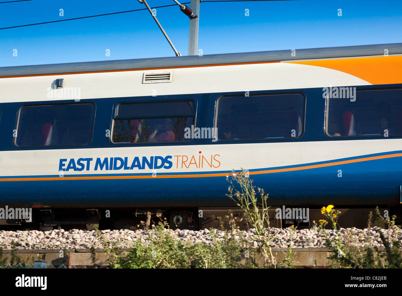 East Midland treni, REGNO UNITO Foto Stock