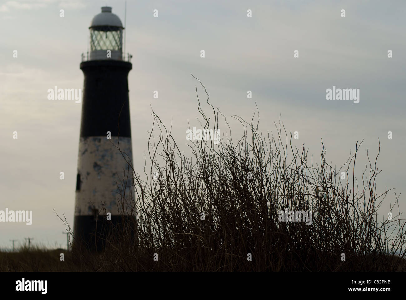 Spurn Point Lighthouse Foto Stock