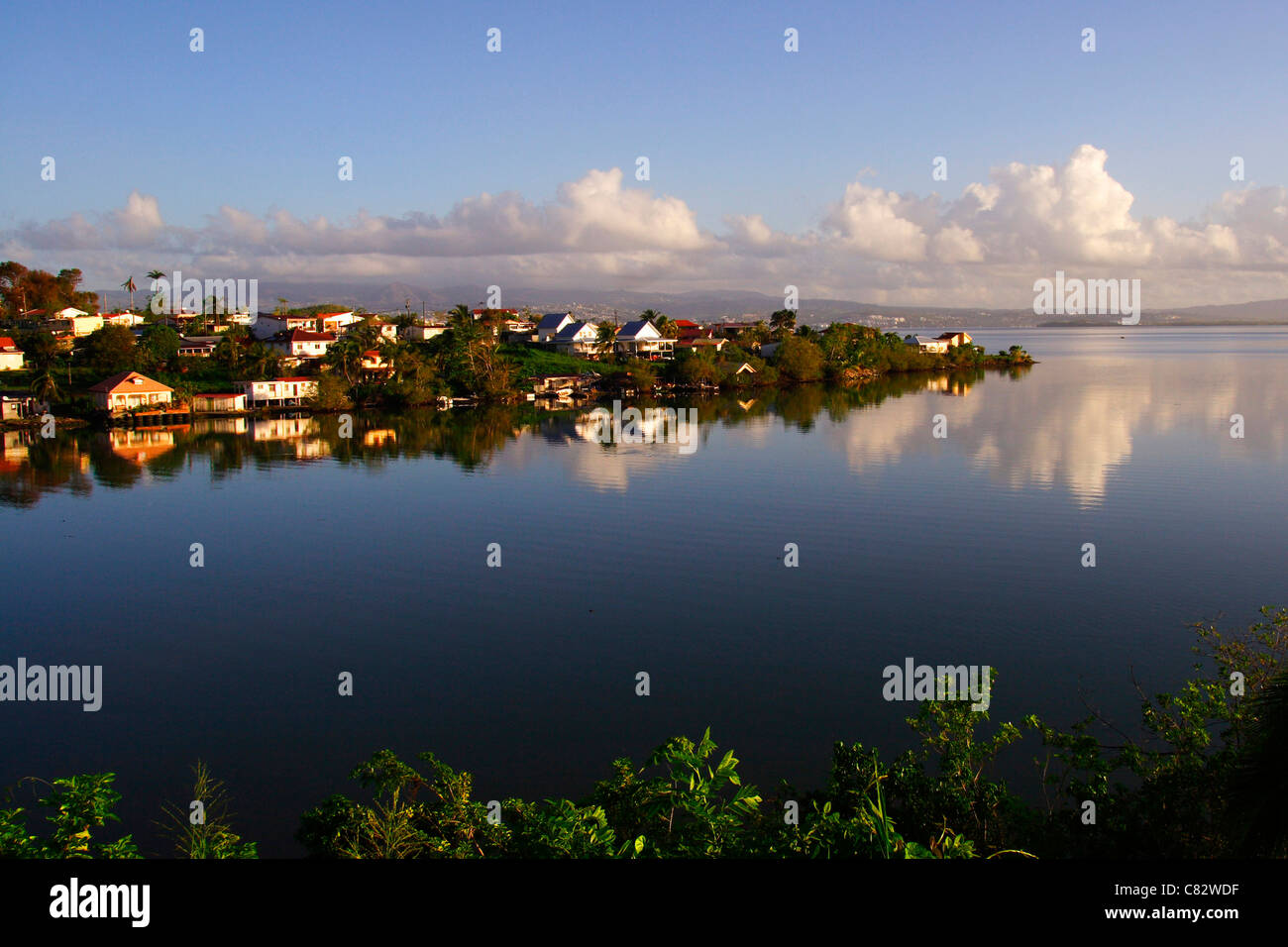 Trois Ilets in Martinica, isola dei Caraibi. Foto Stock