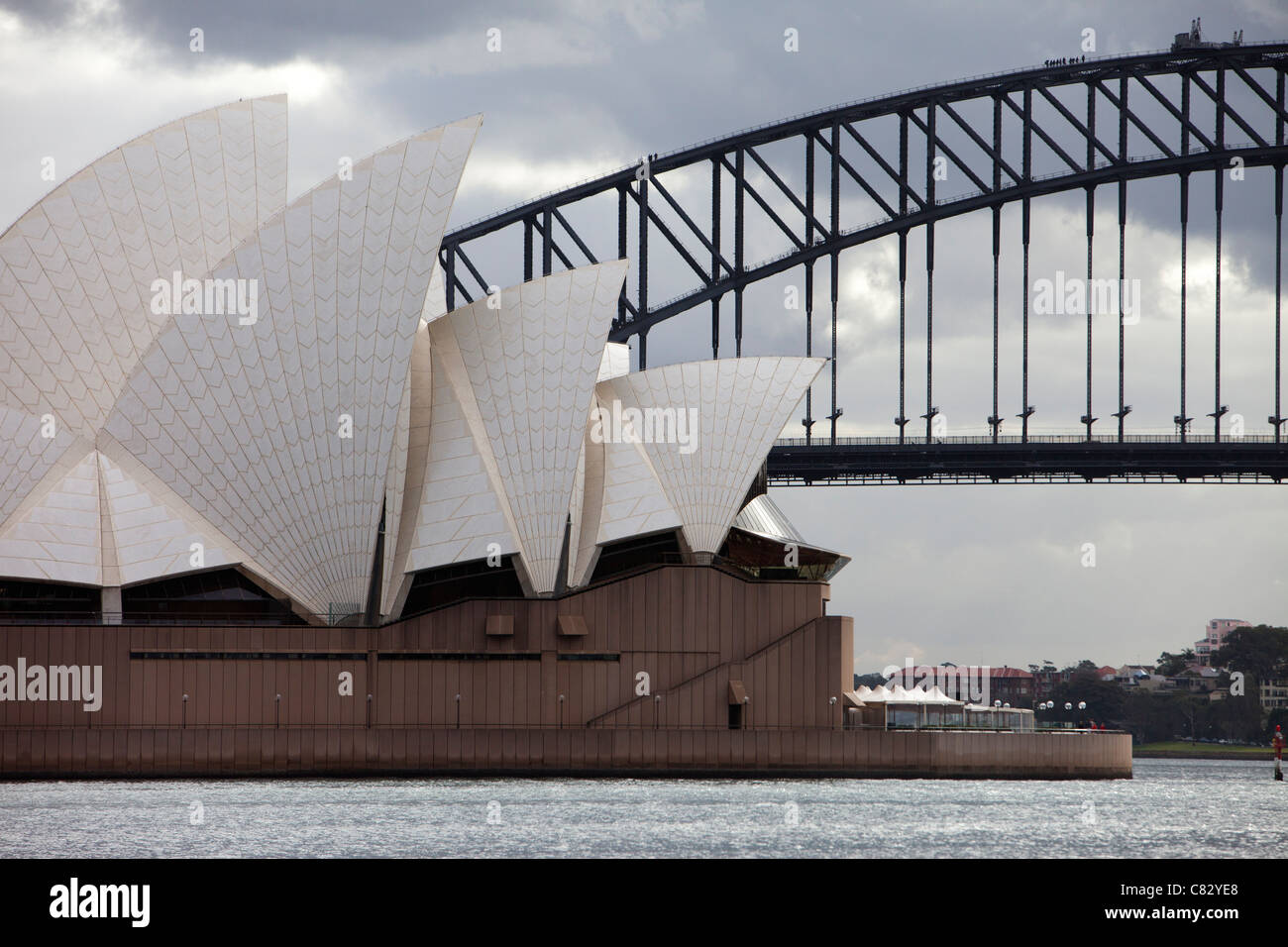 Sydney Opera House di Sydney, Australia. Foto Stock
