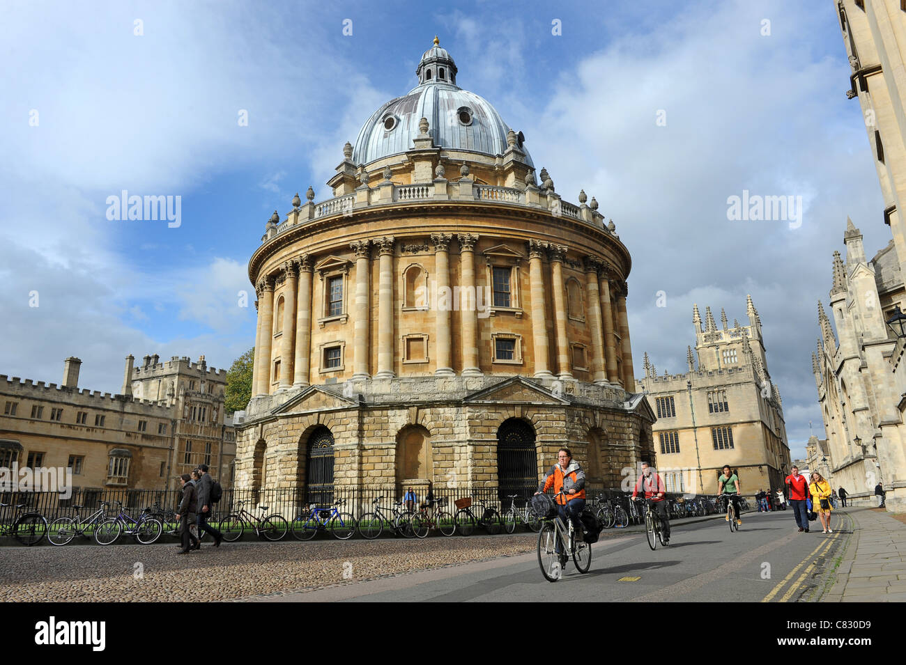 La Radcliffe Camera università di Oxford Inghilterra Regno Unito Foto Stock