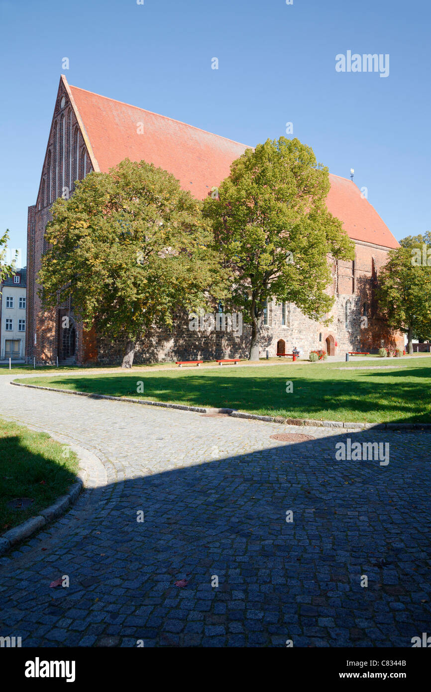 Klosterkirche, Angermuende, Brandeburgo, Germania Foto Stock