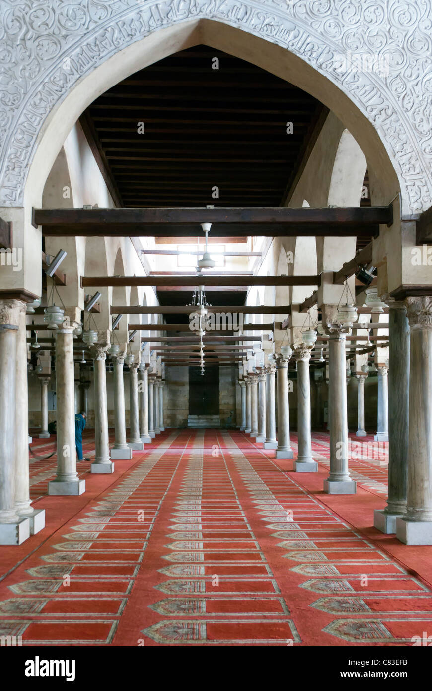 Alazhar Moschea - Cairo islamico, Basso Egitto Foto Stock